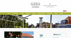 Desktop Screenshot of hoteleuropa.dk