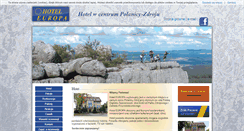 Desktop Screenshot of hoteleuropa.net.pl