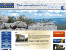 Tablet Screenshot of hoteleuropa.net.pl
